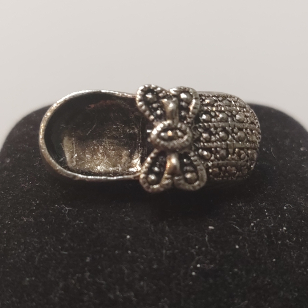 Sterling Silver SHOE Brooch